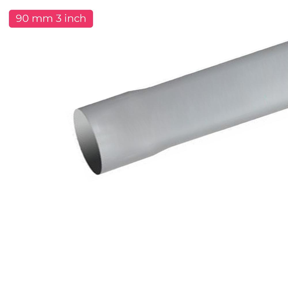 Evershine 90mm 3inch Plast ISI Rigid PVC 6kg/cm° Pipe | mykit | Buy ...