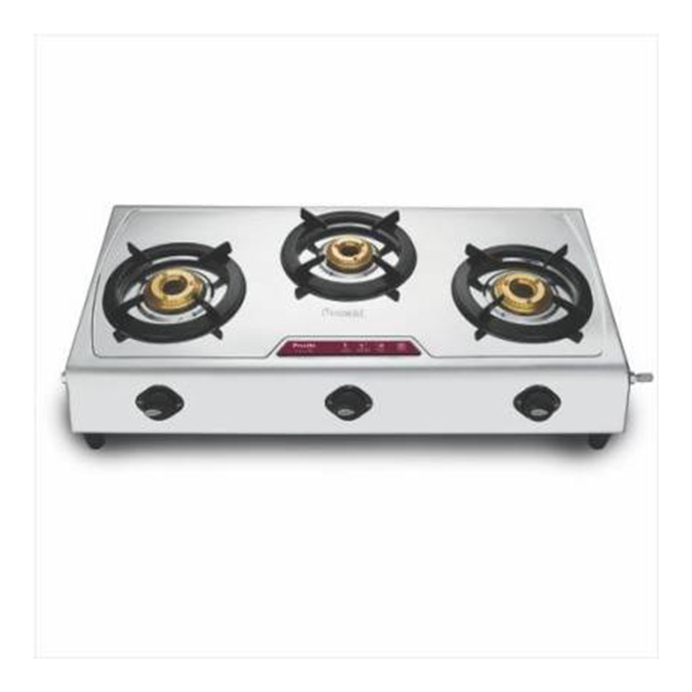 Preethi steel online gas stove