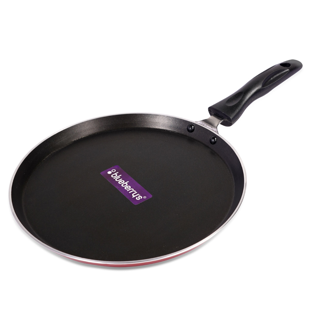 Buy Blueberry's 26 cm Nonstick Tawa Pan 3mm Thickness, 3 Layar