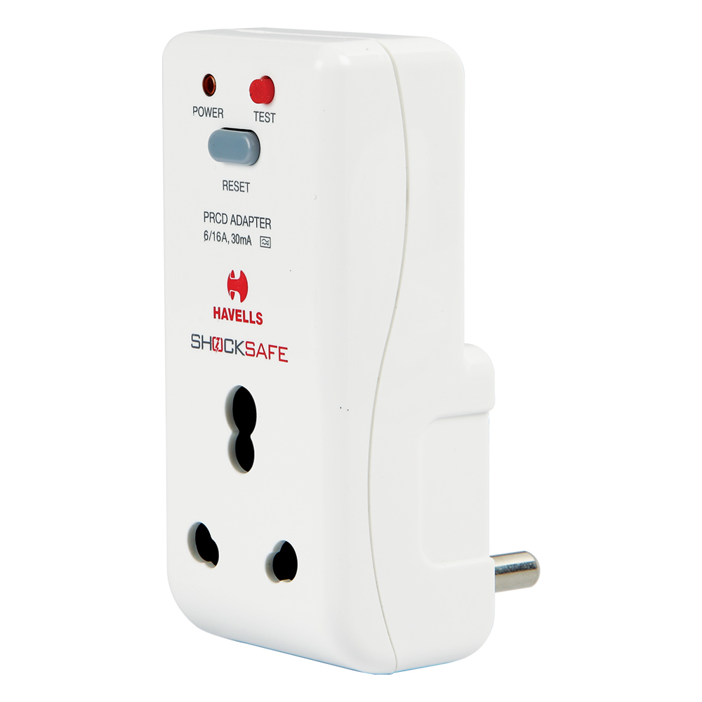 Havells 6 A / 16 A 30 mA Lifesavior Adaptor mykit Buy online Buy