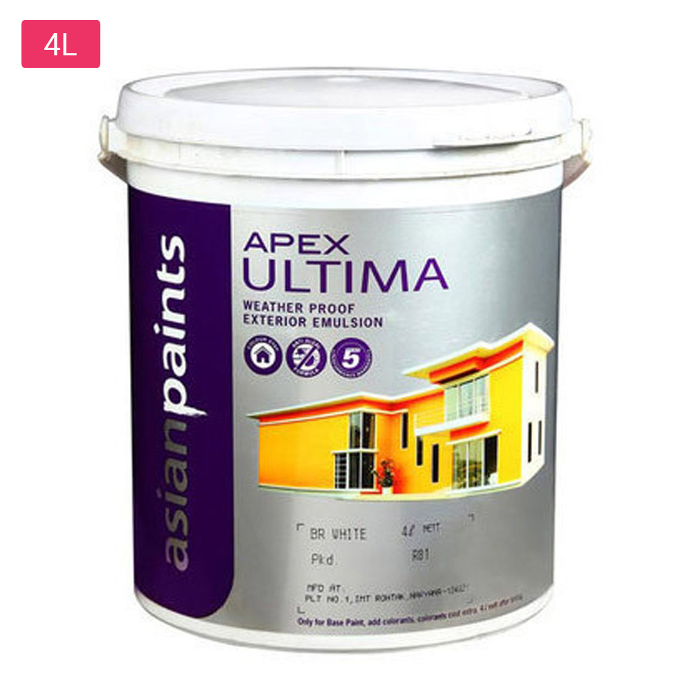 Asian Paints Apex Ultima Exterior 4L Brilliant White mykit Buy