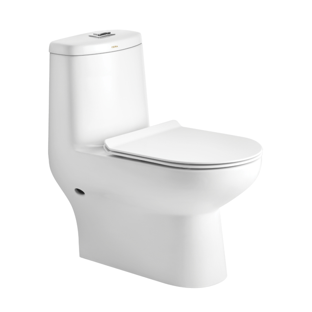 Cera Citrus S Trap 655x370x730 Snow White One Piece Water Closet