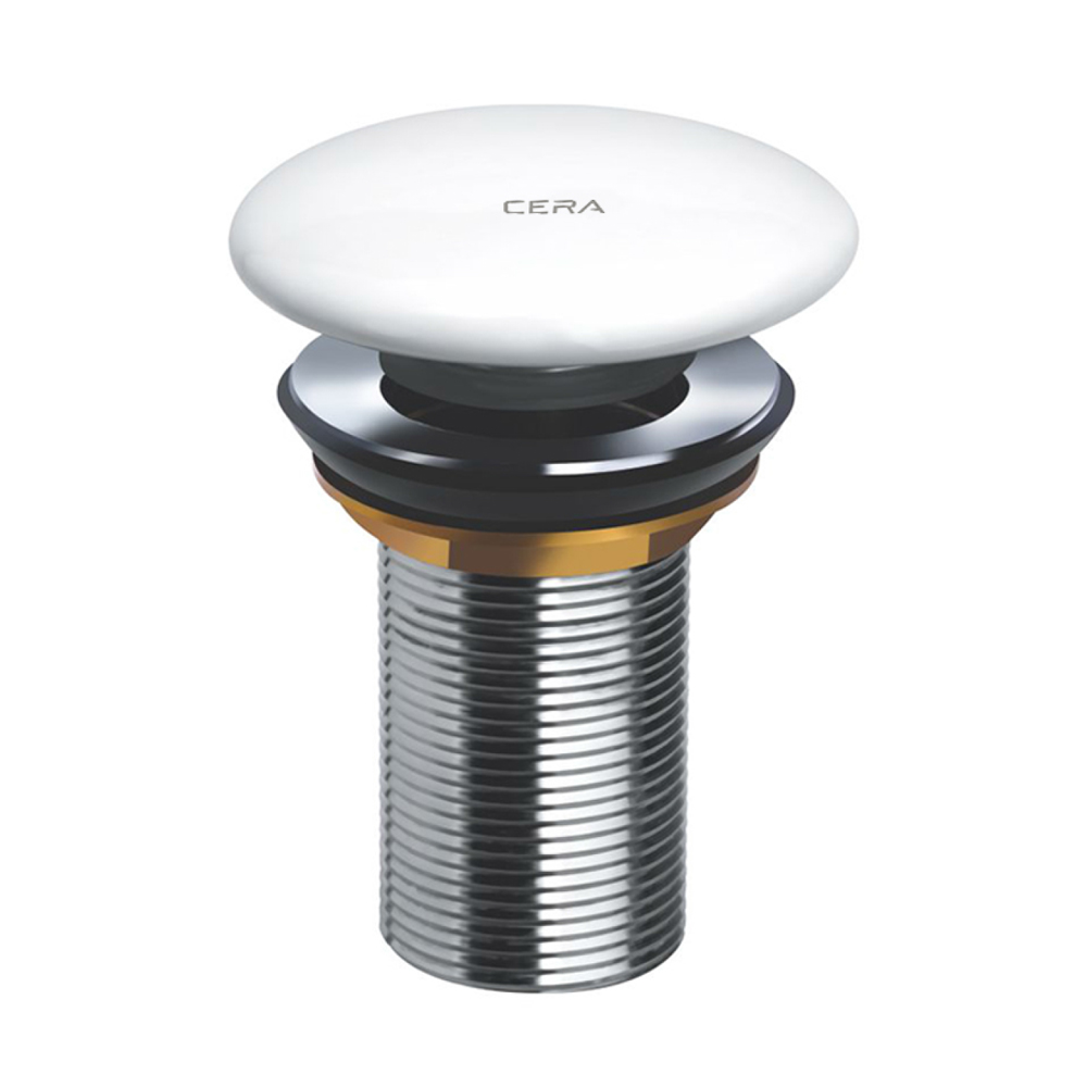 Cera Waste coupling with ceramic popup push type full thread 32mm