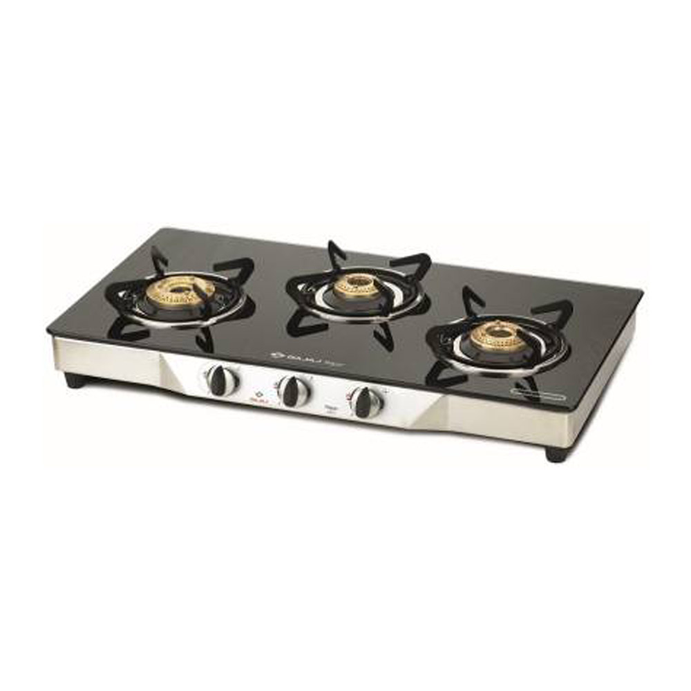 Bajaj CGX3 SS Eco Gas Stoves SS Glass Top mykit Buy online Buy