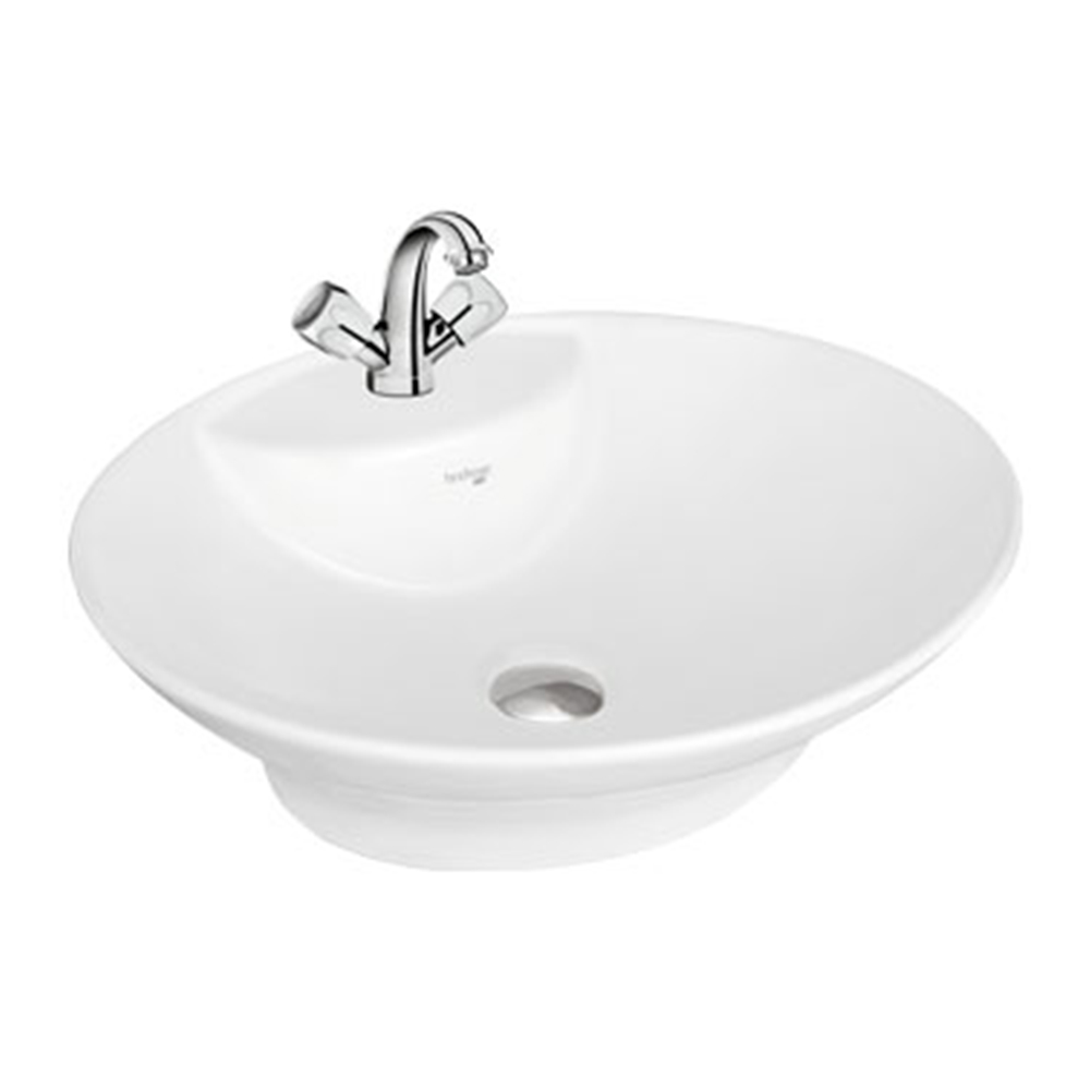 Hindware Evita 47 X 41 X 13.5 Star White Table Top Basin | Mykit | Buy ...