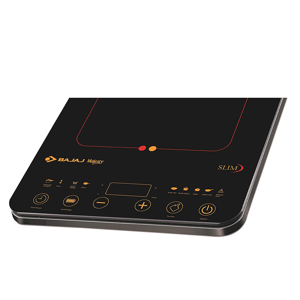 Bajaj Majesty Slim Induction Cooker mykit Buy online Buy Bajaj