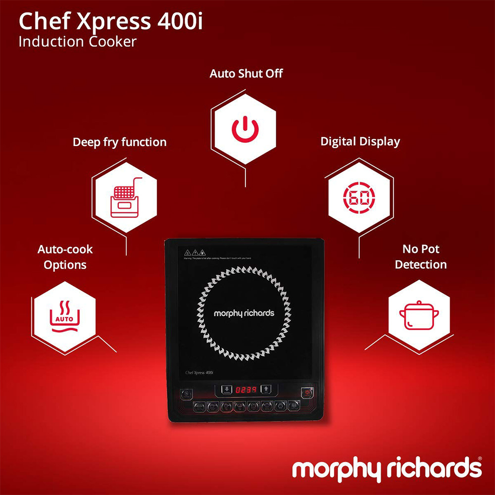 Morphy Richards Chef Xpress 400i Induction Cooker mykit Buy online
