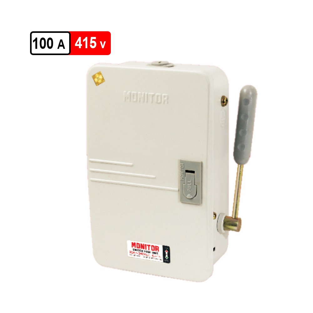 Monitor 100A 415V Zx TP Sheet Metal Rewireable Switch | mykit