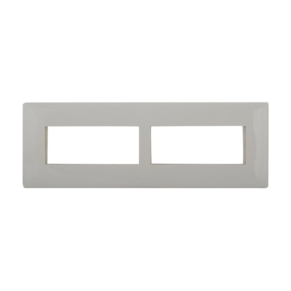 8 Module Horizontal Legrand Mylinc 8 module horizontal plate white with frame | mykit | Buy ...