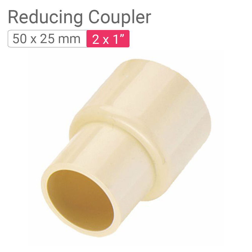 Star CPVC Reducing Coupler 50x25mm 2x1inch | mykit | Buy online | Buy ...