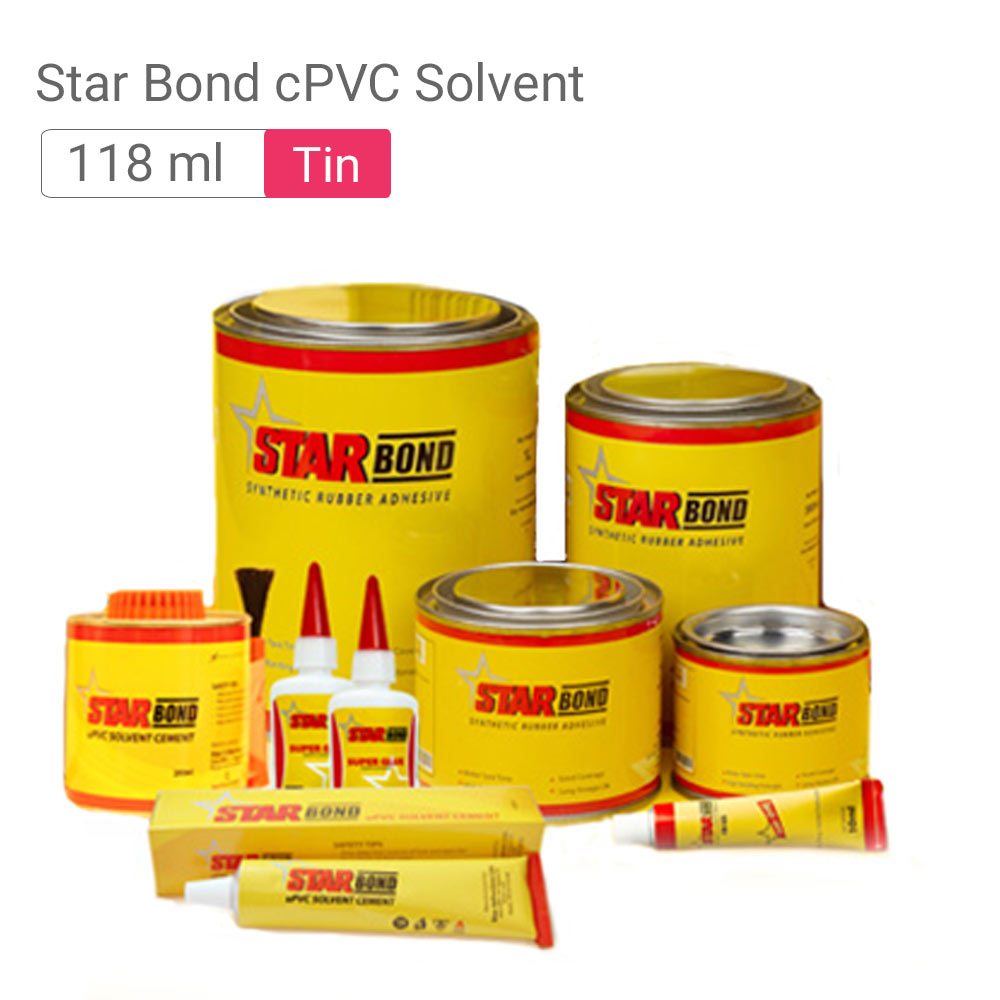 Star Star Bond CPVC Solvent 118 Ml Tin | Mykit | Buy Online | Buy Star ...