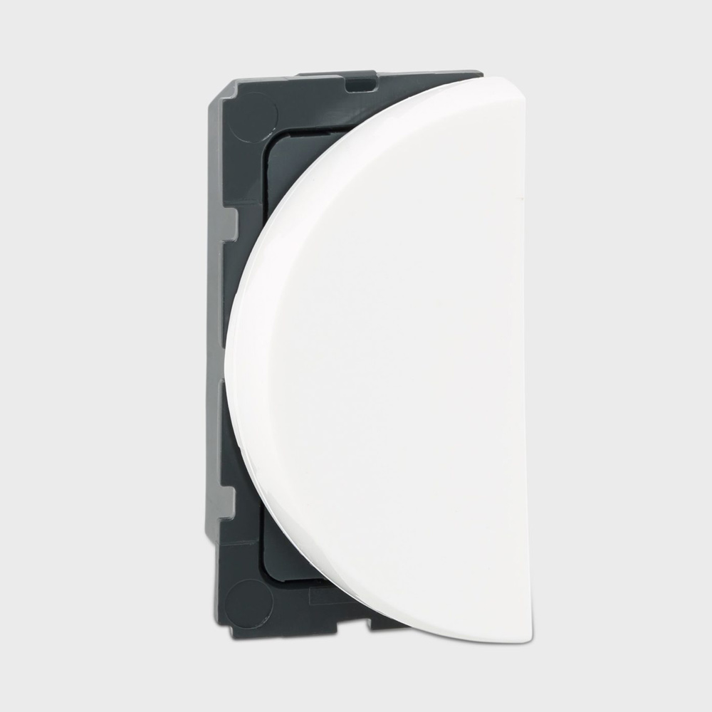 Legrand Arteor Switch White Round 6A SP 1 way left 1 module 250V AC ...