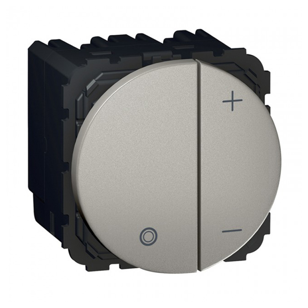 Legrand Arteor Universal dimmer without neutral 400W 2 module Magnesium