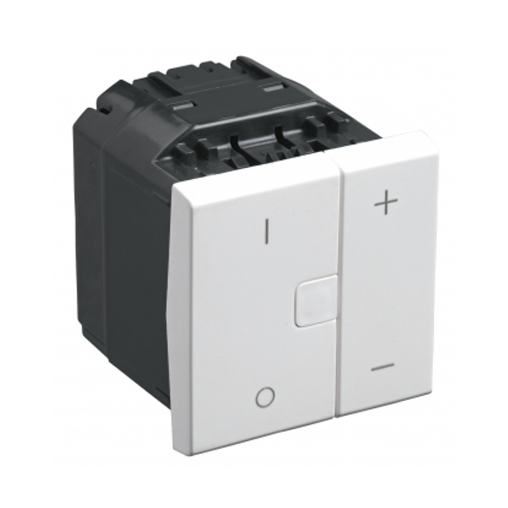 Legrand Myrius Compact fluorescent lamp dimmer 2 module White mykit Buy online Buy Legrand