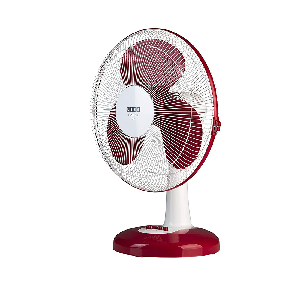 Usha Mist Air 400 mm Icy Red Table Fan | mykit | Buy online | Buy Usha ...