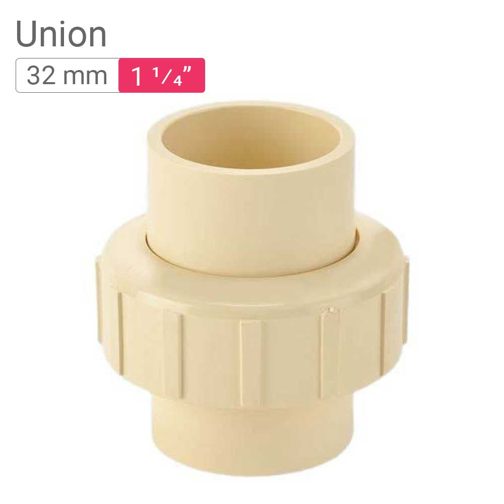 Star CPVC Union 32mm 1.25inch | mykit | Buy online | Buy Star, Union online