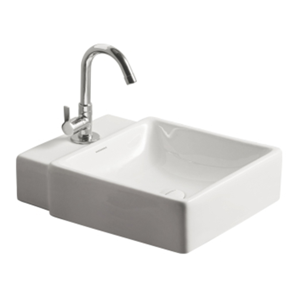 Varmora Regis 470 x 365 x 120 Off White Table Top Wash Basins mykit