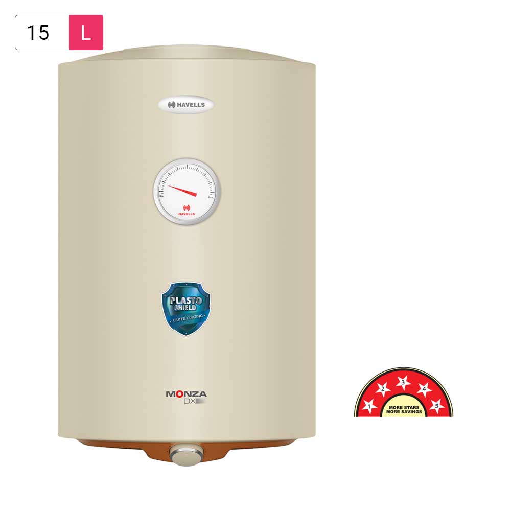 Havells Monza DX 15L Ivory Water Heater | mykit | Buy online | Buy Havells,  Storage Water Heater online