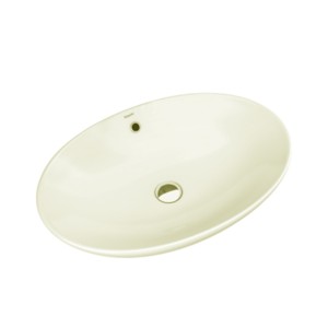 Simpolo Artik 630x420x155mm Table Top Wash Basin Ivory