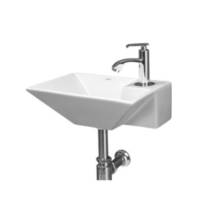 Simpolo Slash 360x260x120mm Wall Mounted Wash Basin
