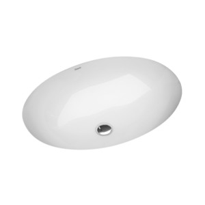 Simpolo Solar 565x385x210mm Under Counter Wash Basin Soft White