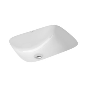 Simpolo Nettuno 515x400x220mm Under Counter Wash Basin Soft White