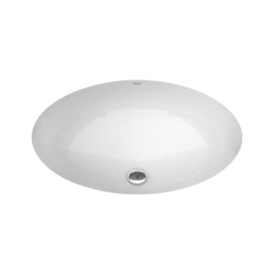 Simpolo Planet 605x435x220mm Under Counter Wash Basin Soft White