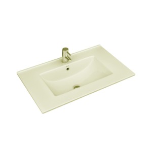 Simpolo Sebille 720x450x160mm Top Counter Wash Basin Ivory