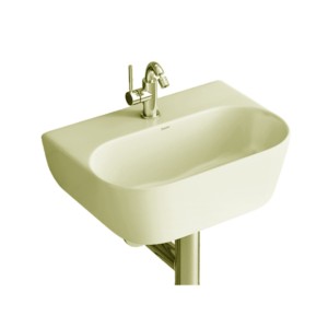 Simpolo Nest 420x295x130mm Wall Mounted Wash Basin Ivory