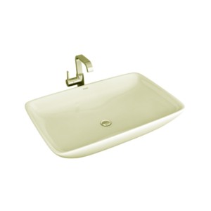 Simpolo Sedent 595x375x115mm Table Top Wash Basin Ivory