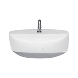 Simpolo Susan 592x415x150mm Table Top Wash Basin Soft White