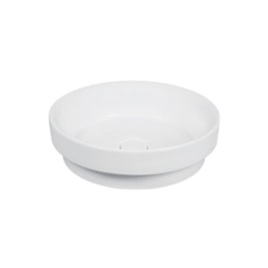 Simpolo Savas 405x405x115mm Table Top / Top Counter Wash Basin Soft White