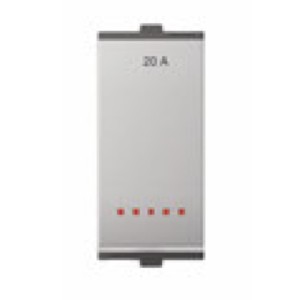 Goldmedal Nixon G-Click 20A 1 way Switch White with LED Indicator 