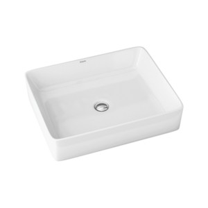 Simpolo Skyline 505x405x110mm Table Top Wash Basin Soft White