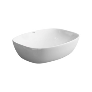 Simpolo Nason A 507x392x135mm Table Top Wash Basin Soft White