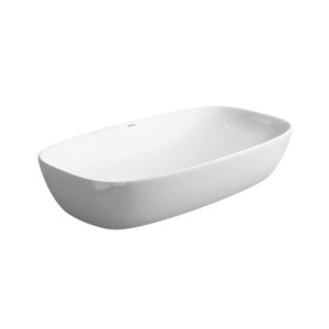 Simpolo Nason C 710x385x140mm Table Top Wash Basin Soft White