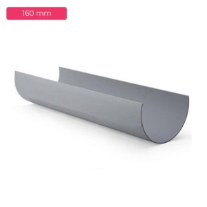Evershine 160mm Plast Half Round 4kg/cm° Pipe