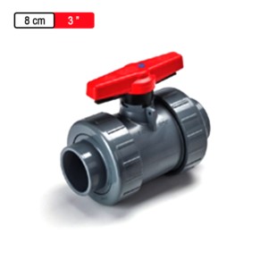 Astral CPVC Pro True Union IND Ball Valve SOC EPDM 8.0cm 3inch