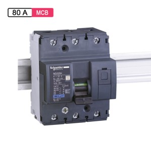 Schneider Electric Acti 9 AC MCB 80A 4.5M 3Pole 36kA NG125H