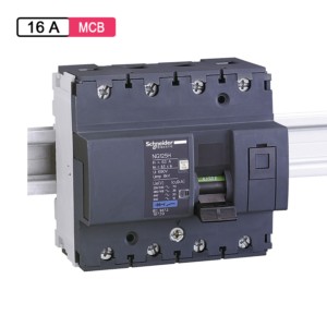 Schneider Electric Acti 9 AC MCB 16A 6M 4Pole 36kA NG125H
