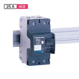 Schneider Electric Acti 9 AC MCB 25A 3M 2Pole 50kA NG125H