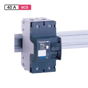 Schneider Electric Acti 9 AC MCB 40A 3M 2Pole 50kA NG125H