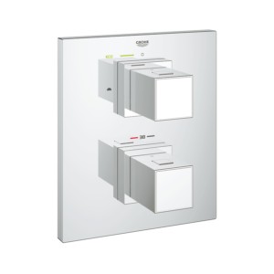 Grohe RapidoT GRT Cube Thermostatic Shower Trim