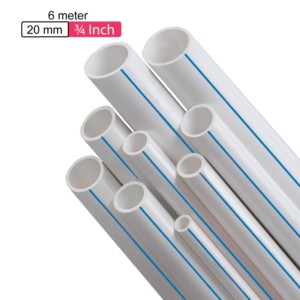 APL Apollo UPVC Pipe 0.75inch 20mm 6meter SCH40 Plain End