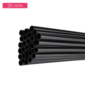 Everoplast 20mm Pipe Black ISI Light