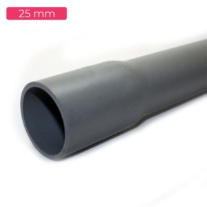 Everoplast 25mm Pipe Evero Black Non ISI Light