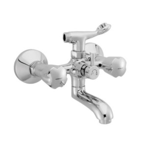 Somany Ether Wall Mixer with Provision for Telephonic Arrangement with Crutch