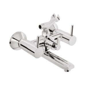 Somany Florence Wall Mixer with Provision for Telephonic Shower Arrangement with Crutch