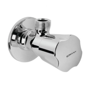 Somany Ether Angular Stop Valve with Wall Flange