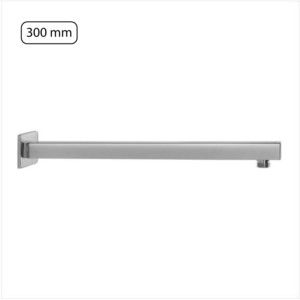 Somany Ultra Slim 300mm Square Shower Arm with Flange 